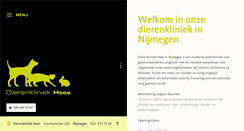 Desktop Screenshot of dierenkliniekhees.nl